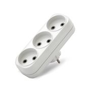 Разветвитель Универсал А203 3гн. б/к 6А бел.