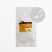 Хомут 2,5х100 нейлоновый белый Д мах 22мм, нагрузка 8кг