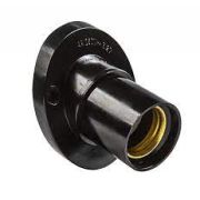 Патрон Е27 карболитовый настенный