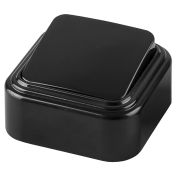 БРЕСТ Черный Выключатель 1кл о/у IP20