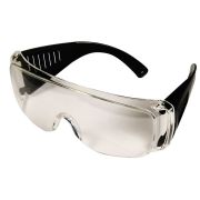 Очки защитные (черные дужки)
