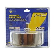Коронка алмазная по керамике и кафелю с центрирующим сверлом 110мм 400110