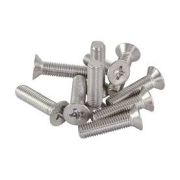 Винт с потай. головкой оц. 8*20