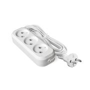 Удлинитель 3гн 2м б/з ПВС  2*0,75 Е 203