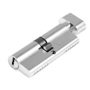 Цилиндр замка, DORF, ключ/барашек, компьютерный, 5 ключей, никель 40*40