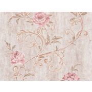 8162-06 Мираж (беж. со св-роз) Обои дуплекс В64,4/10
