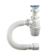 Сифон бут ОРИО 1 1/2 40, с гибк трубой 40*50 А-4001