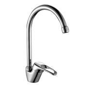 Смеситель одноручный (35 мм) для кухни с высоким поворотным изливом