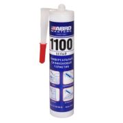 Герметик силиконовый 1100 ABRO MASTERS (белый)