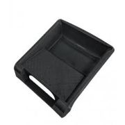 Ванночка малярная 395*346 мм с педалью для фиксации черная, МастерКолор