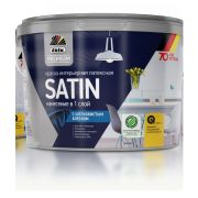 Краска в/д Dufa Premium Satin база 3, полуматовая с шелк. блеском, 9л