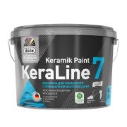Краска в/д Dufa Premium KeraLine 7 база 3, интенсивное мытье матовая 9л
