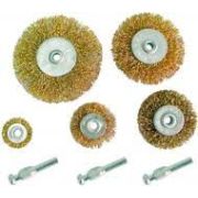 Корщетка д/дрели, набор 5шт (колеса 25,38,50,63,75мм)