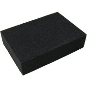 Губка шлифовальная абразивная Р40, 100х70х25 мм, прямоугольная