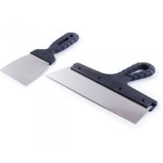 Шпатель гладкий с антикор. покр. 300мм, нерж сталь