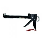 Пистолет PR для герметика ДЛЯ ДЕЛА 122 полукорпусной с храповым механизмом, с лезвием