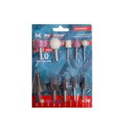 Набор шарошек абразивных «MAXIMUM», 10 предметов