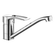 Смеситель одноручный (40мм) для кухни с поворотным изливом 250мм, хром