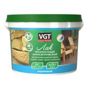 Лак акриловый пропиточный с антисептиком Ореховое дерево, 0,9 кг VGT