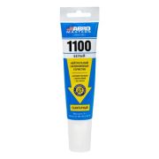 Герметик силиконовый санитарный нейтральный 1100 ABRO MASTERS (белый) 70 г